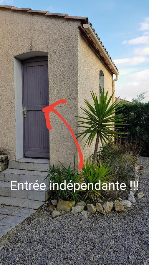 Studio Dans La Villa Les Cigales Lezignan-Corbieres Ngoại thất bức ảnh